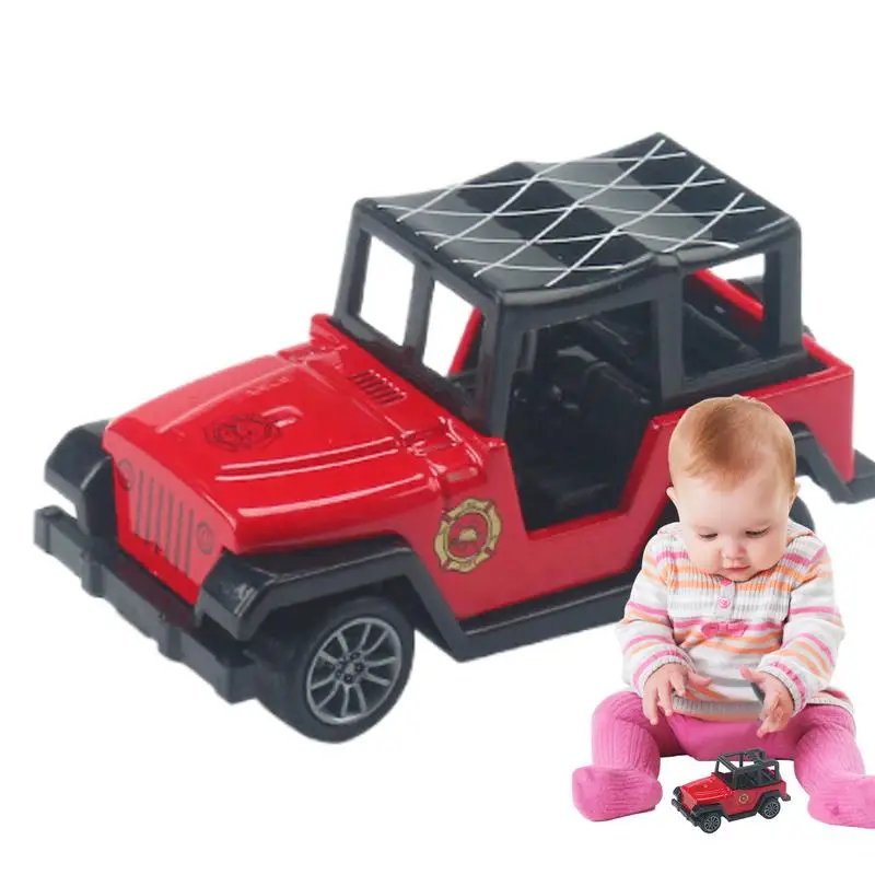 Pull Back Toy Car Powerful Pullback Mechanism Small Pull Back Car Off Road Pullback Vehicle For Better Traction Toys Kids Gifts