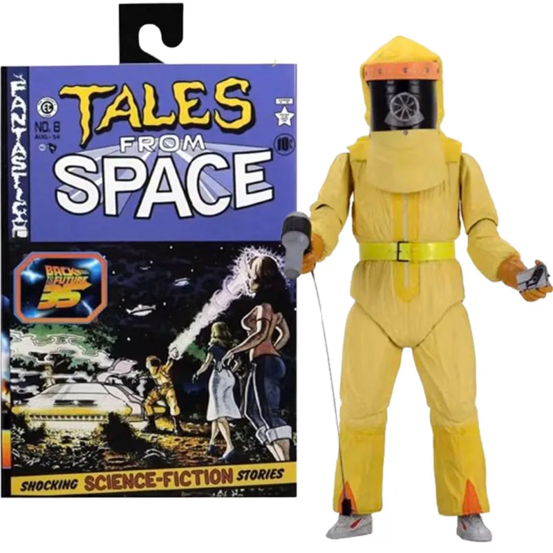 Neca 53612 contos do espaço figura de ação anime de volta para o futuro martin figuras 7-Polegada modelo ornamento presente periférico para crianças