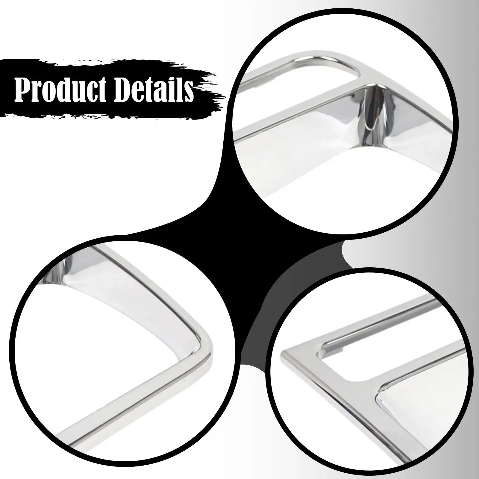 المصباح الأمامي الحافة المصباح شواء CH2513165 قطع الغيار الجانب الأيمن الركاب رئيس الحافة لشيروكي SE