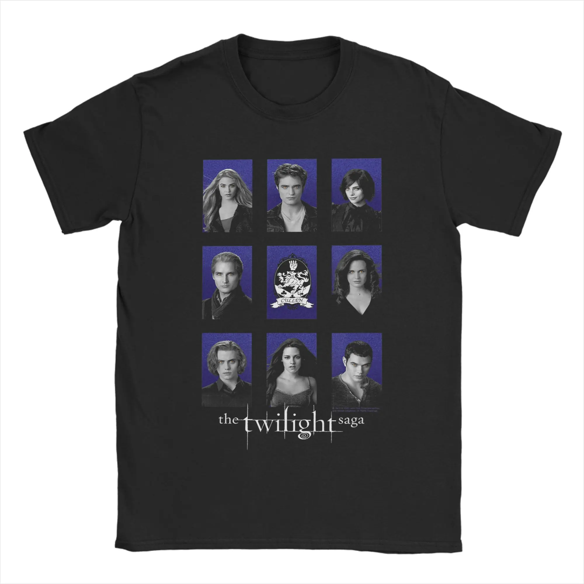 Twilight Cullen Family Portraits Movie T Shirt Beach T Shirts Cotton Crew Neck 4XL 5XL 6XL Top Tees Short Sleeve Tshirt