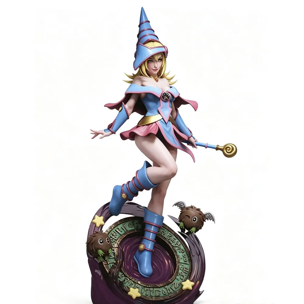 1/24=75mm--1/8=250mm Anime Character Statue GK Miniature 3D Printed Gray Model Figurine DIY Doll Model Unassembled And Unpainted