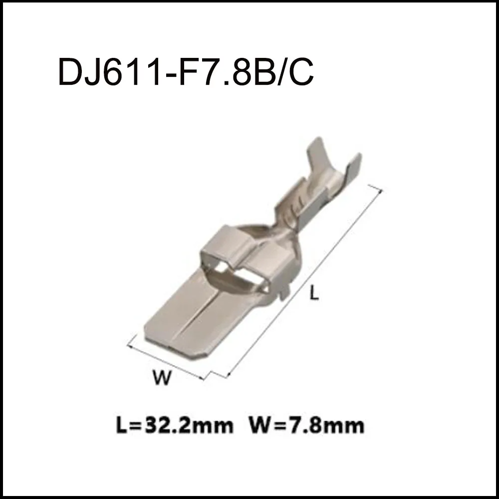 

2000PCS DJ611-F7.8B/C New energy automotive waterproof connector female male plug terminal socket pinDJ622-3*0.6A/B