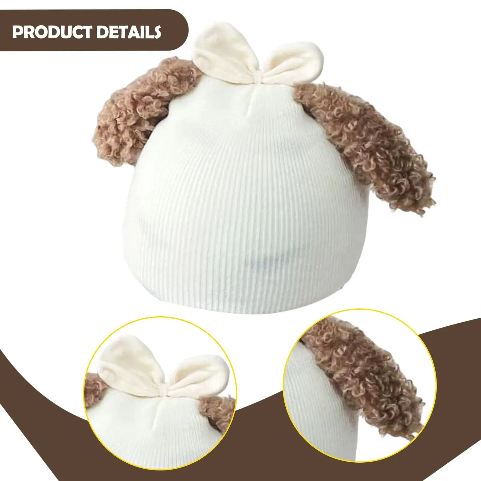 غطاء خوذة التزلج إكسسوارات الرياضات الشتوية مضحك دافئ محبوك الديكور على الجليد غطاء خوذة لمنتزه منتجع الصورة في الهواء الطلق #5