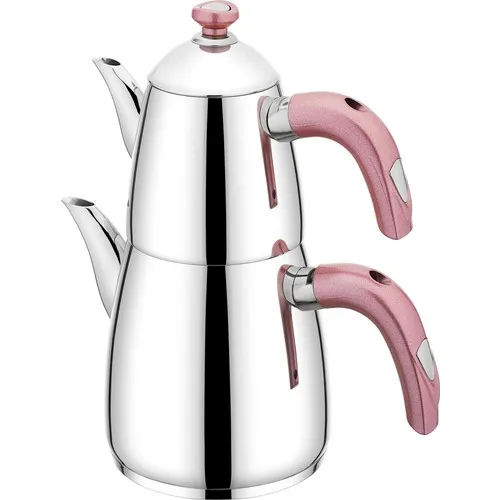 Schafer 4-Piece Nova Plus Teapot Set-Pink