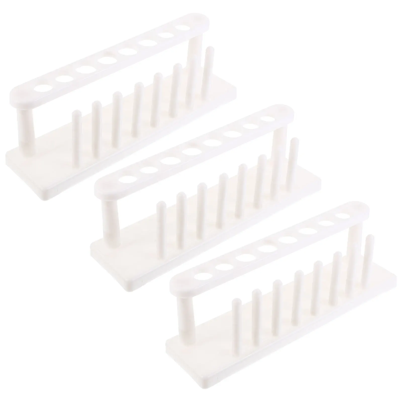 

3 Pcs Rack Portable Laboratory Holder Tube ganizer Clean Lightweight Storage Tube ganizer