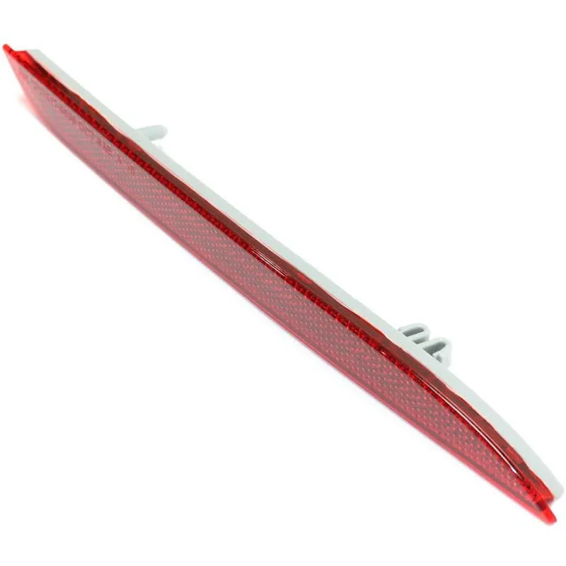 

#572F Car Red Lens Rear Brake Rear Bumper Light Corner Reflector Rear Reflector for Ford Mustang 2015-2018 FR3B-17A849-A (red)