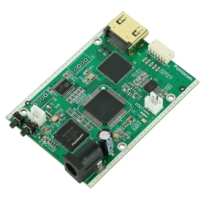 【HOT A69Z!】AHD TVI CVI CVBS To -Compatible VGA CVBS Video Conversion Adapter 4 In 1 HD 1080P Signal Converter Module AHD41 B
