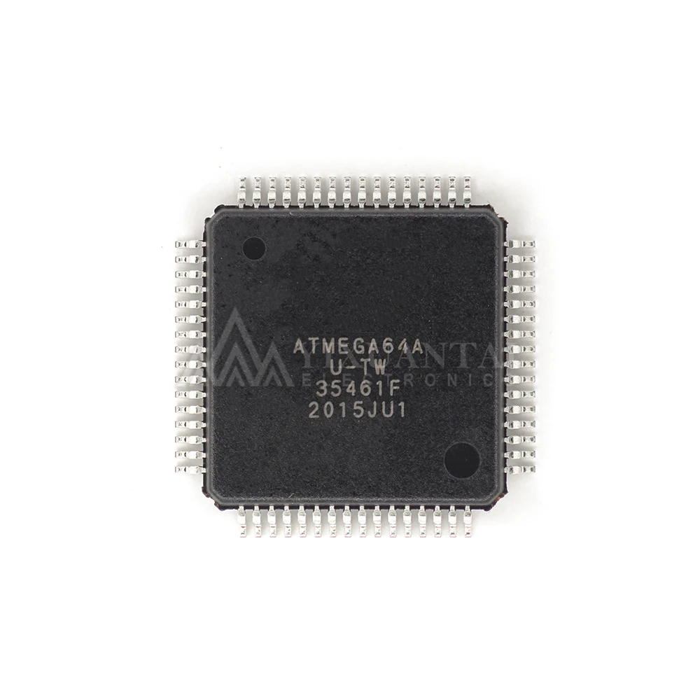 

5pcs New ATMEGA64A-AU ATMEGA64-16AU ATMEGA64-16MU ATMEGA64A-MU ATMEGA64L-8AU ATMEGA64L-8MI IC MCU 8BIT 64KB FLASH 64TQFP