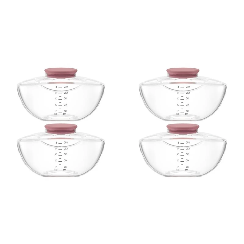 abti-4パック-母乳保存ボトル-momcozy-upgraded-m9対応、母乳容器、授乳必需品