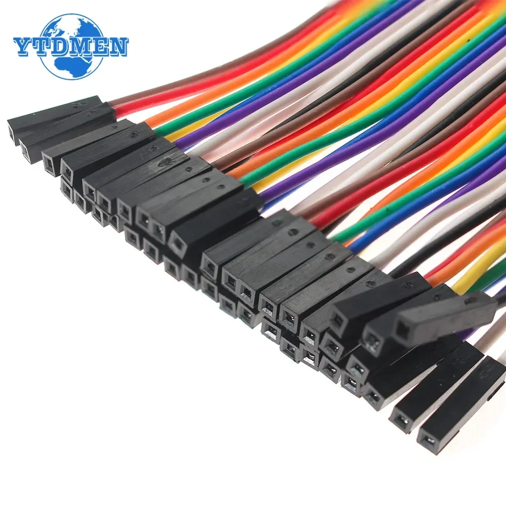 40-120pcs Dupont Line 10CM 15CM 20CM 30CM Male To Male + Male To Female Female To Female Jumper Wire Dupont Cable for Arduino