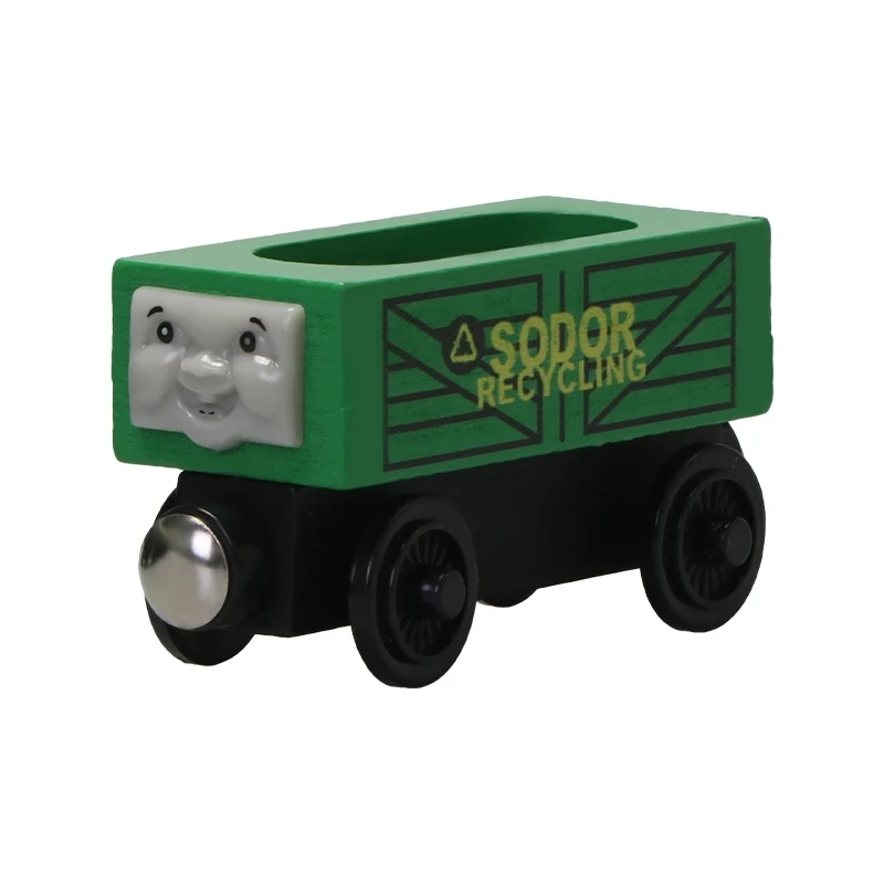 Thomas And Friends Holzzüge Magnetische anschließbare Gleiszüge Spielzeug Handel Molley Lady Diesol Oliver Donald Lernspielzeug