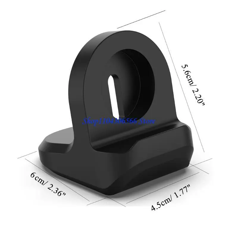 02dd Silicone Holder Stand for Watch Series8 7 6 5 4 3 2 1 Smartwatch Desktop Dock Tock Station Accessories