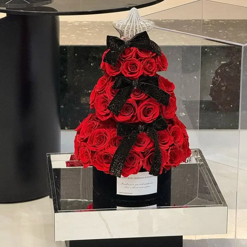 

Valentine's Day rose acrylic ornament gift
