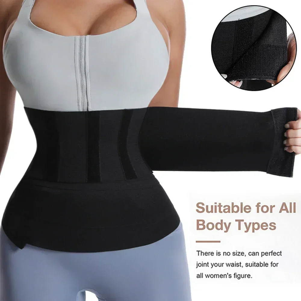 1/2 Piezas Faja Reductora y Moldeadora de Cintura para Mujer, Moldeador Corporal, Cinturón Postparto para Aplanar el Vientre, Corsé