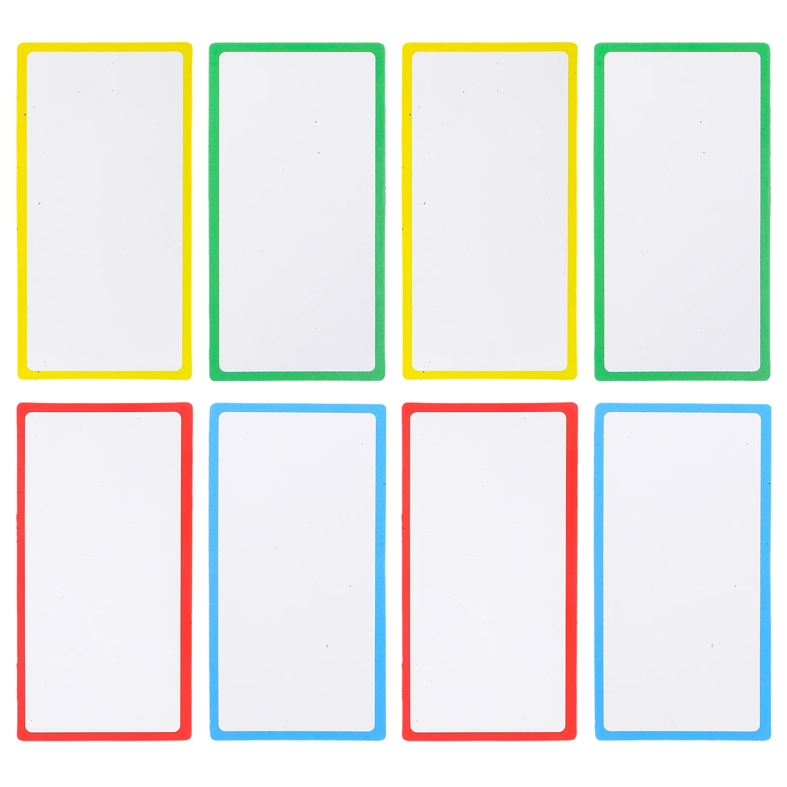 

8Pcs Magnetic Dry Erase Name Tags Reusable Writable Labels for Classroom Office Refrigerator Food Marking Dry Erase Labels