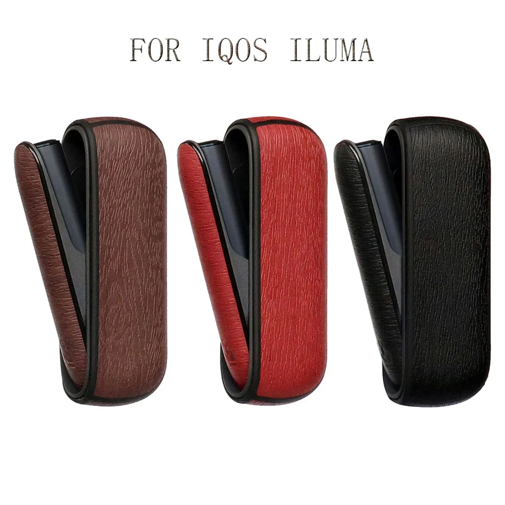 New Funda for IQOS ILUMA Case + Side Cover Protective Holder Leather Case Protection for IQOS 6 Accessories