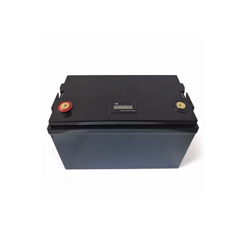 Battery Case Box Black Plastic Housing For 12V 100Ah LiFePO4 Lithium Battery Caravan Camping Marine Solar UPS Golf Cart