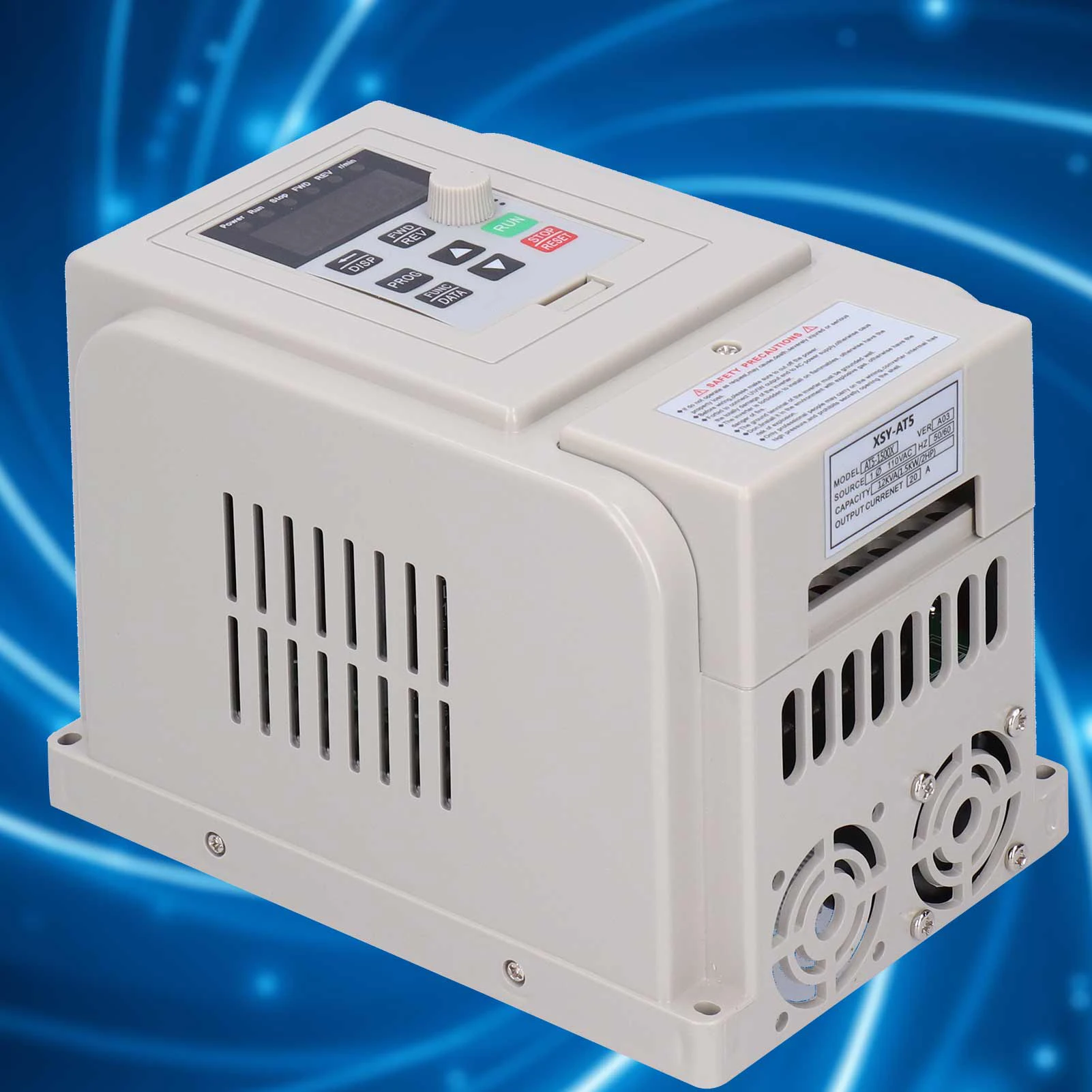 Inverter Ingresso monofase Uscita trifase Regolatore di velocità del motore 220 V 1500 W AT5‐1500X Convertitore a frequenza variabile