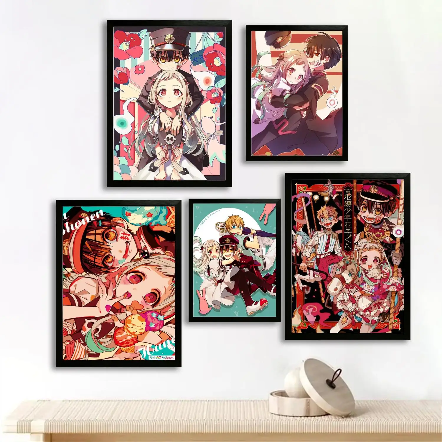 

Toilet Bound Hanako kun Canvas Art Poster and Wall Art Picture Print, Modern Family Bedroom Decor Posters,Decorative painting