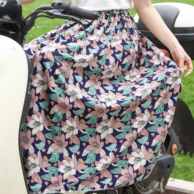 تنورة ركوب الدراجة للحماية من الأشعة فوق البنفسجية قطعة واحدة بطول f من Sunade سراويل ضيقة مضادة للضوء للسيدات صيفية من البوليستر...