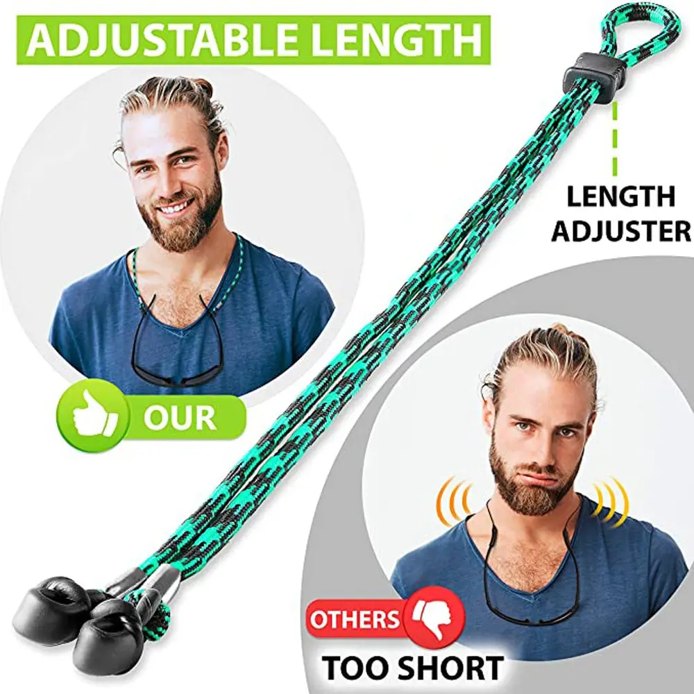 Fashion Non-slip Lightweight Sunglasses Lanyard Glasses Chain Holder Eyewear Braid Glasses Holder Strap