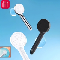 Diiib Hangable Shower Head High Pressure Handheld 3 Modes Adjustable Durable Water Saving Shower Set Spray Bathroom Accessories