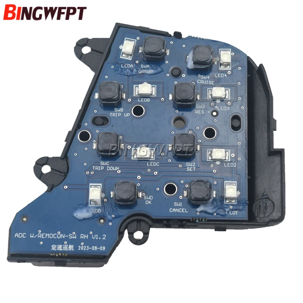 Car Cruise Control Steering Wheel Buttons Right Side Switch For Hyundai Solaris 1.6L 2017 2018