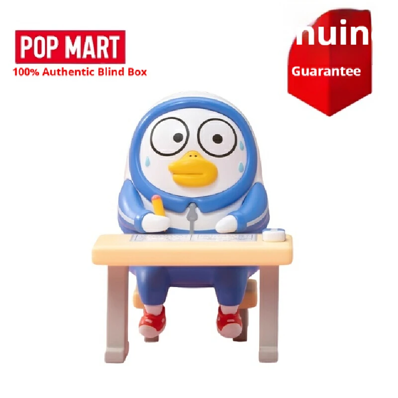 الأصلي Popmart Duckyo Never Grows Up سلسلة صندوق أعمى تحصيل الحلي صندوق غامض لطيف العصرية اللعب عيد ميلاد اللعب الهدايا