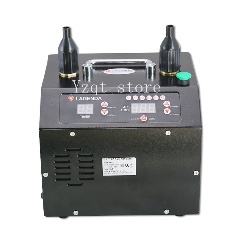 B322 Lagenda 3S 5S Timer and Counter APP Controling Electric Air Balloon Inflator 1400W Electric Balloon Pump