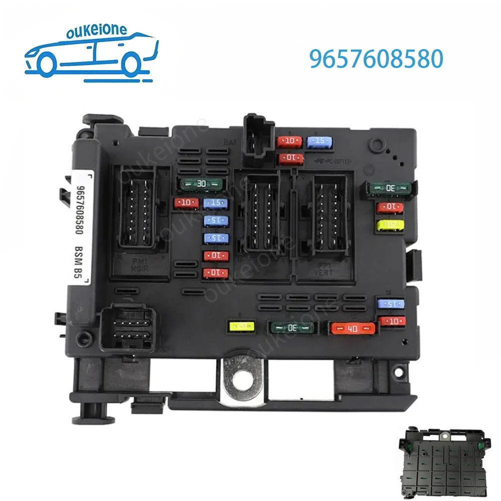 

9657608580 Блок предохранителей для автомобилей Citroen C3 C5 C8 Peugeot 206 307 406 807 1997-2015 гг., автозапчасти