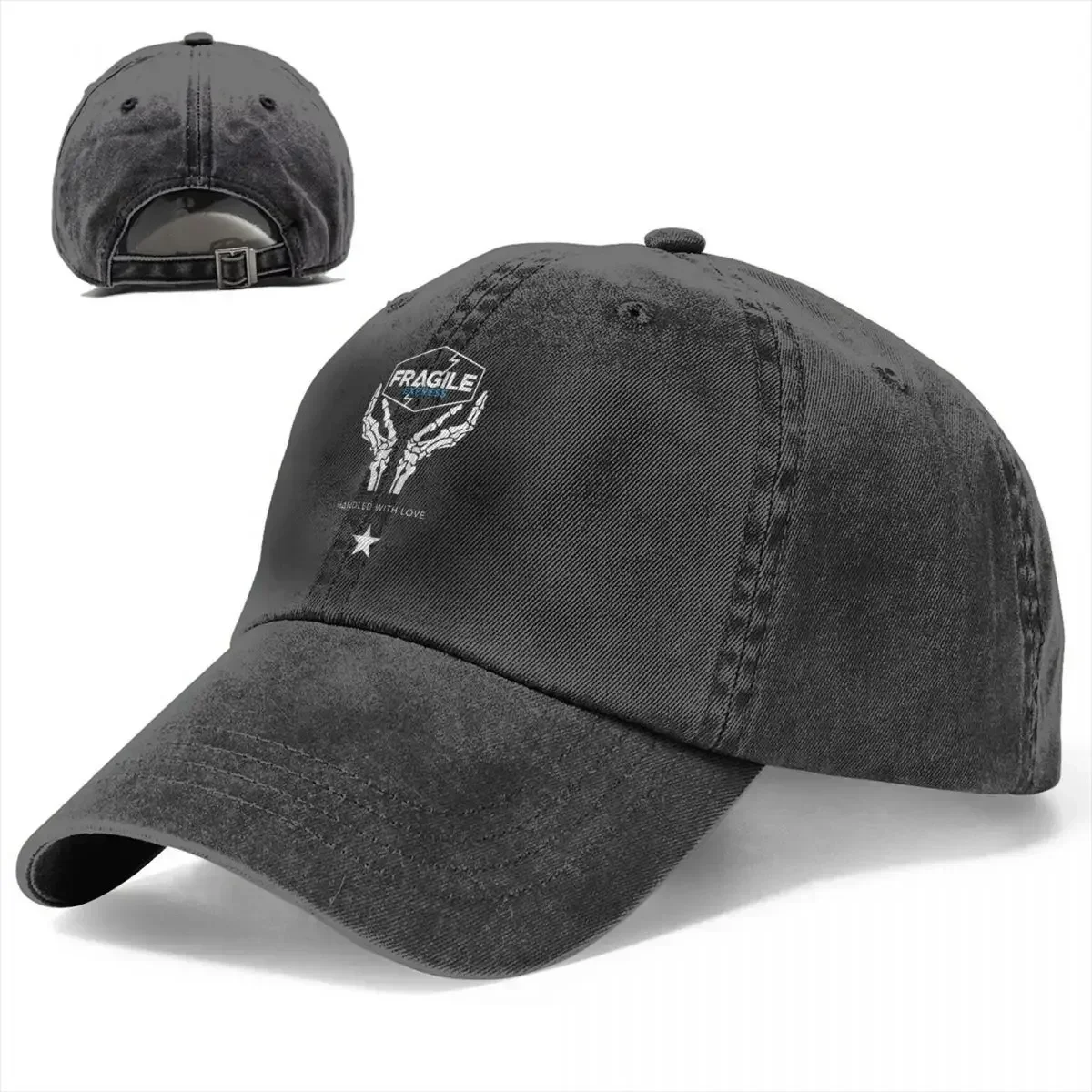 New Death Stranding Fragile Express Unisex Baseball Cap Kojima Productions Distressed Washed Hat Vintage Outdoor Summer Snapback