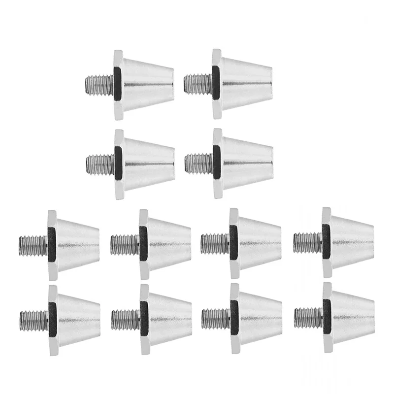 B93B-12 Stuks Voetbalschoen Spikes M5 Voor Atletische Sneakers Sport Outdoor Indoor Voetbalschoenen Stevige Grond Sport 11Mm