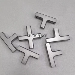 5PCS aluminum alloy glass ceramic tile fixing clip slot flower pot clip acrylic plate fish tank fixing corner code