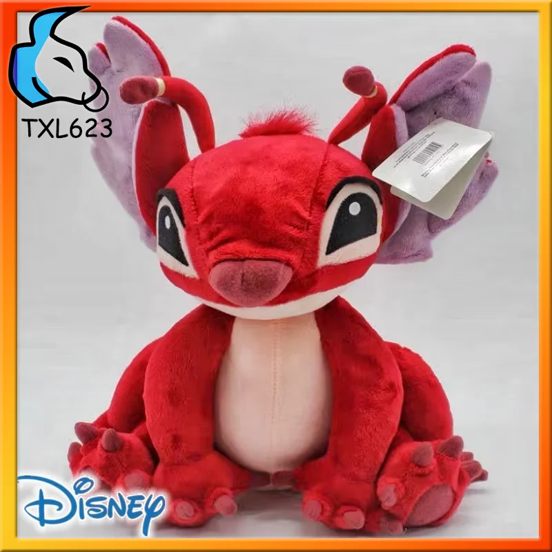 

Disney Lilo Stitch Plush Toy 30cm Special Version Red Style Anime Figure Final Level Mission Rare Leroy Experimental Sample