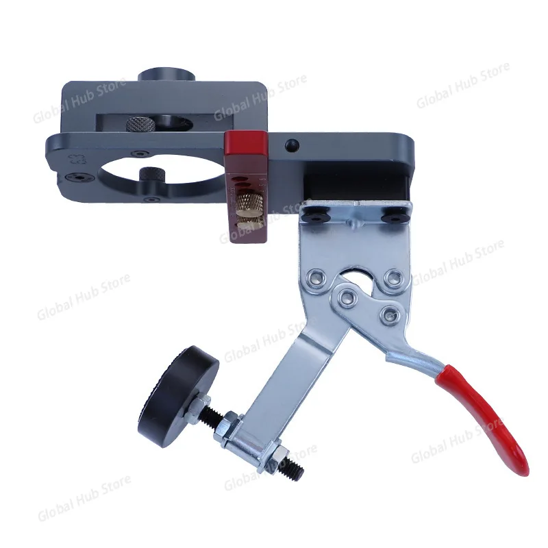 35mm Hinge Boring Jig Woodworking Hole Drilling Guide Locator With Fixture Aluminum Hole Opener Template For Cabinet Door Hinge