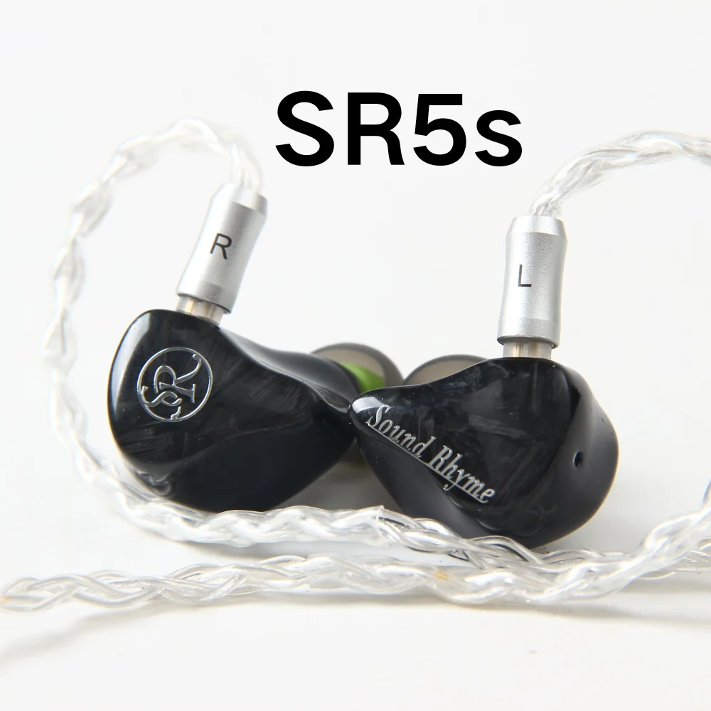 

Sound Rhyme Sr5S Knowles 4Ba + 1Dd Hybrid Wired Iem 5 Drivers Hifi Audiophile In-Ear Monitors with 2Pin 0.78mm Modular Cable