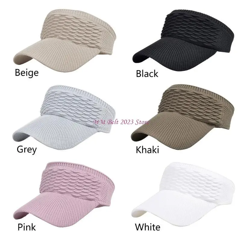

49me дышащая бейсболка Summer Outdoor должна иметь широкую шляпу Brim High Bun-Sun для похода в поход с твердым цветом