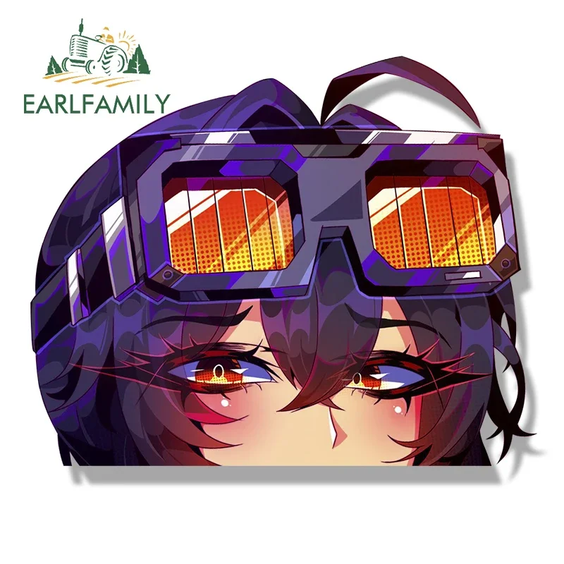 EARLFAMILY clé maman grâce Howard Fanart autocollant de voiture Zenless Zone zéro Chibi grande tête Waifu décalcomanie NSFW Peeker gifle autocollants