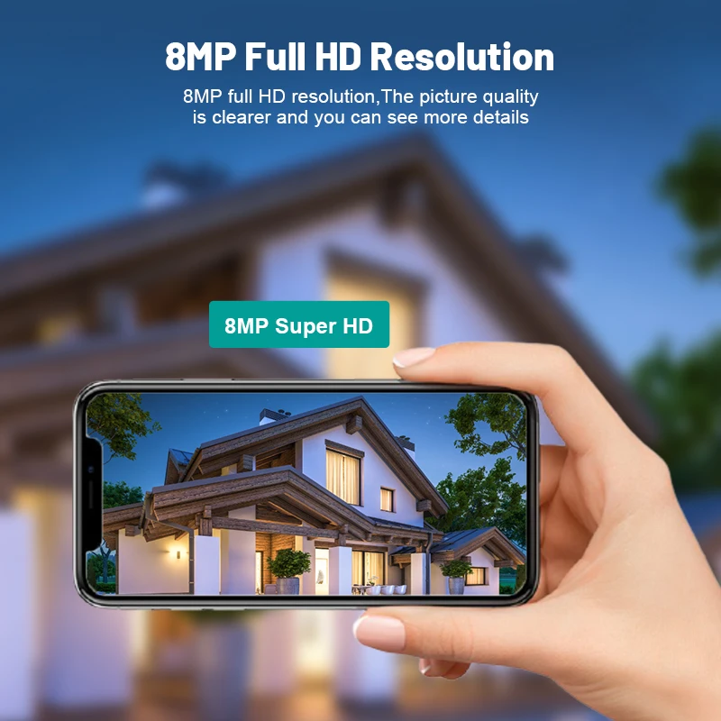 Video Cameras 4K Professional Digital Motion Cctv System Ptz Camera Zoomable Security Cameras