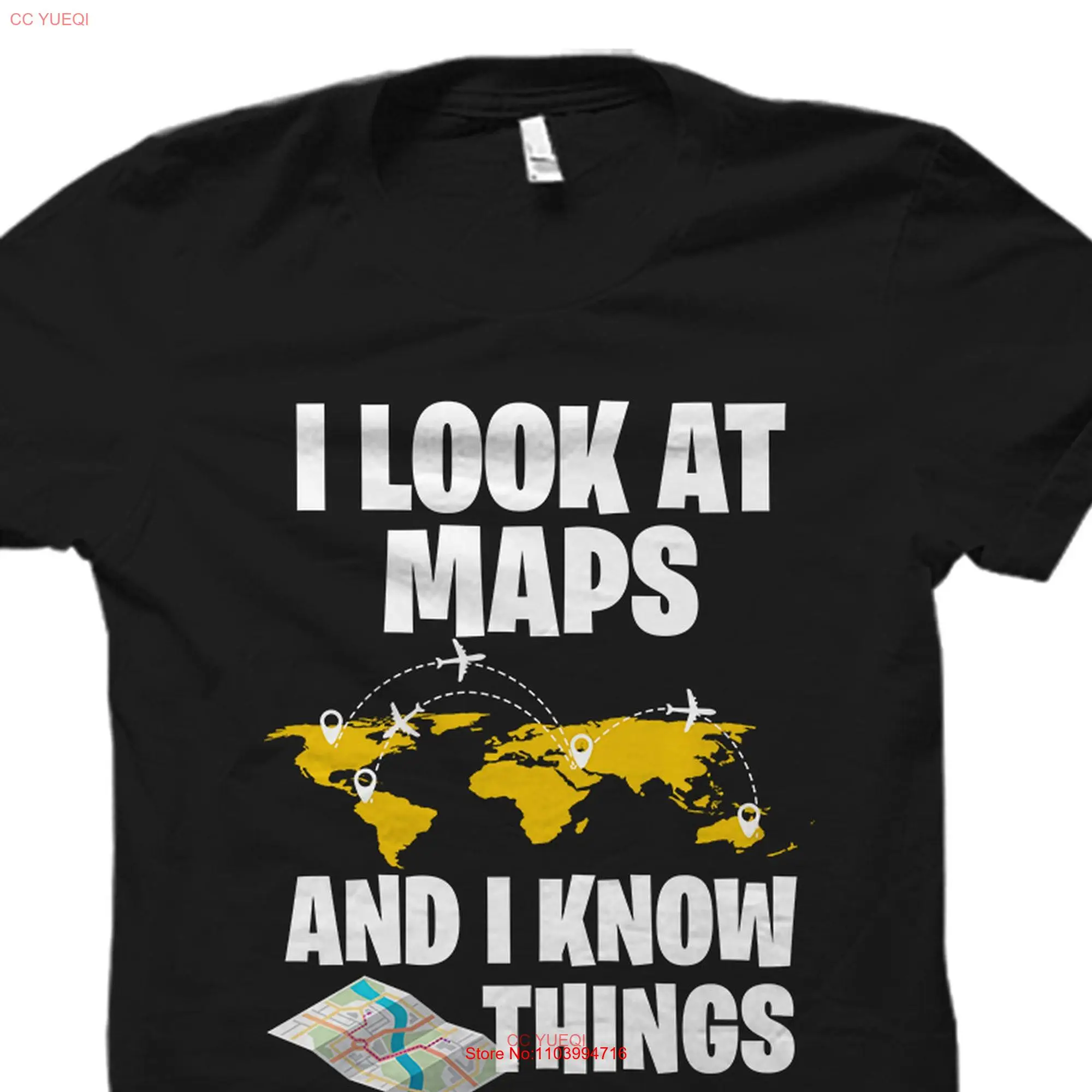 Cartographer T Shirt Land Surveyor Cartography Map Making s Geography OS3106 long or short sleeves