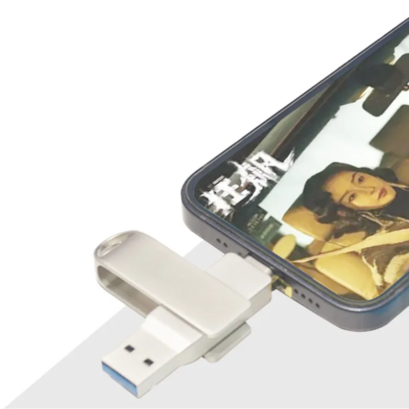 محرك أقراص فلاش USB معدني محمول ، محرك قلم OTG ، يو ستيك ، ذاكرة فلاش للهاتف ، وغم ، وغم ، وغم ، وغم ، وغم 64 جيجابايت ، وغم ، و 14 ، و 13 ، و 12 ، 11 و الكمبيوتر