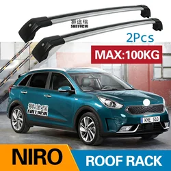 Roof Bars for KIA Niro / e-Niro EV 2016 - 2018 2019 2020 DE  Aluminum Alloy Side Bars Cross Rails Roof Rack Luggage Carrier