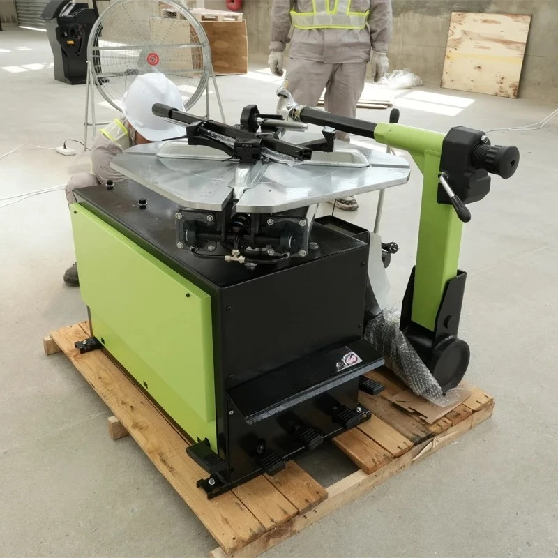 14 '-56' ماكينة تجميع إطارات الشاحنة الأوتوماتيكية، محمل الإطارات، مبدل إطارات الشاحنة الكبيرة الهيدروليكية