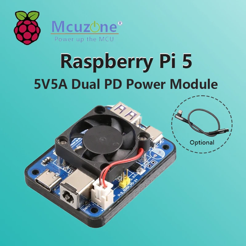

Модуль активации триггера мощности Raspberry Pi 5 Dual PD 5V5A 27 Вт 15 В/24 В/кабель Дополнительный PD DC USB Двойной вход Выход Широкое напряжение