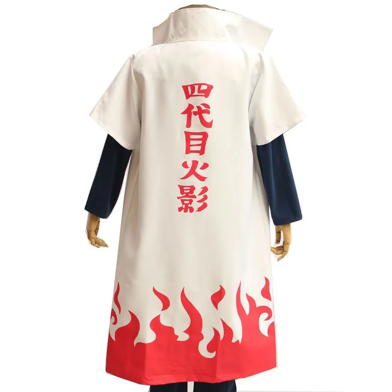 Anime 4th Hokage mantello Namikaze Minato Cosplay Costume Cape