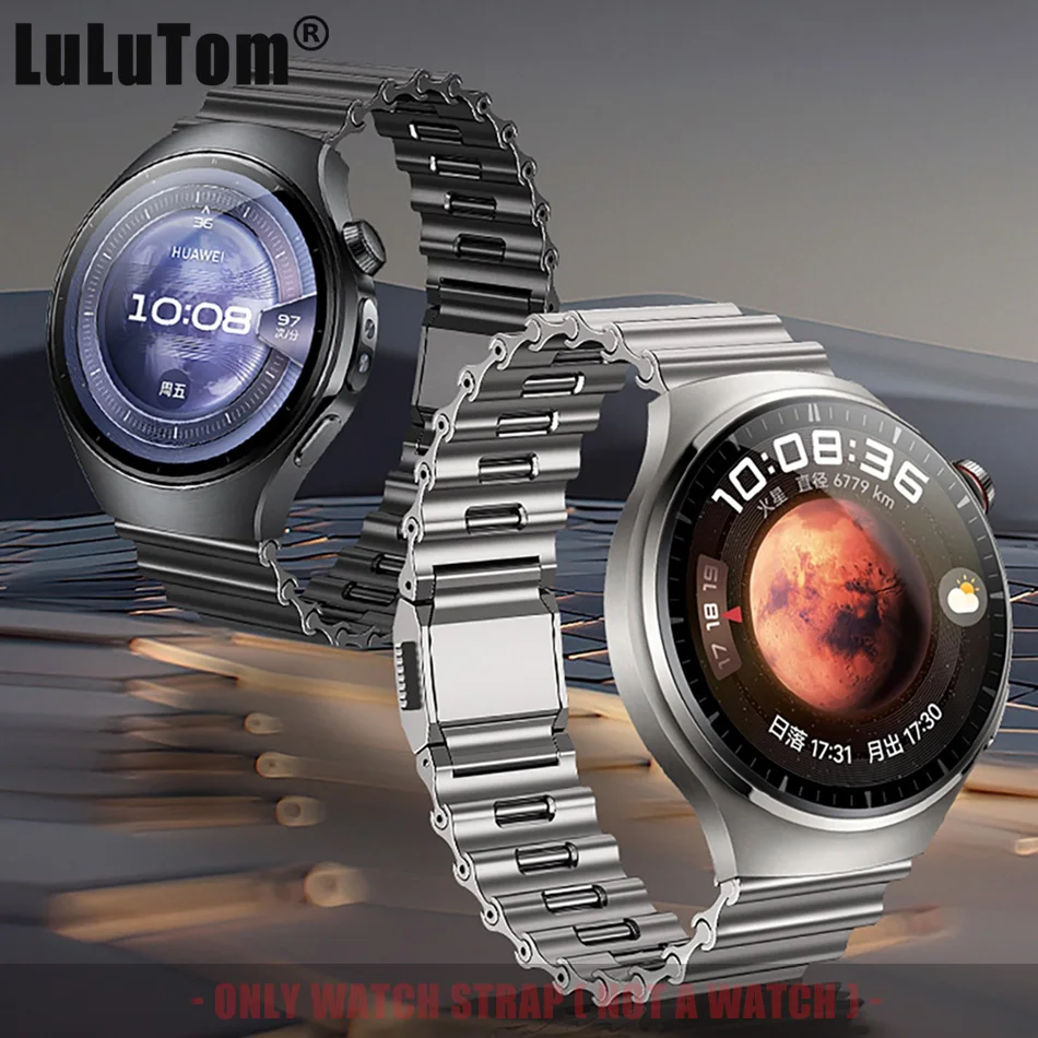 

22mm Stainless Steel Watch Band for Samsung Galaxy Watch Ultra 47mm 8 40/44/Classic 46mm Strap for Huawei GT6Pro GT5/4 Bracelets