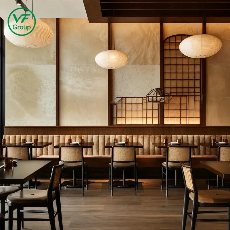 Custom Luxury Curved Velvet Booth Seating High-End Restaurant Furniture for Commercial Bars Nightclubs Hotel Lounges