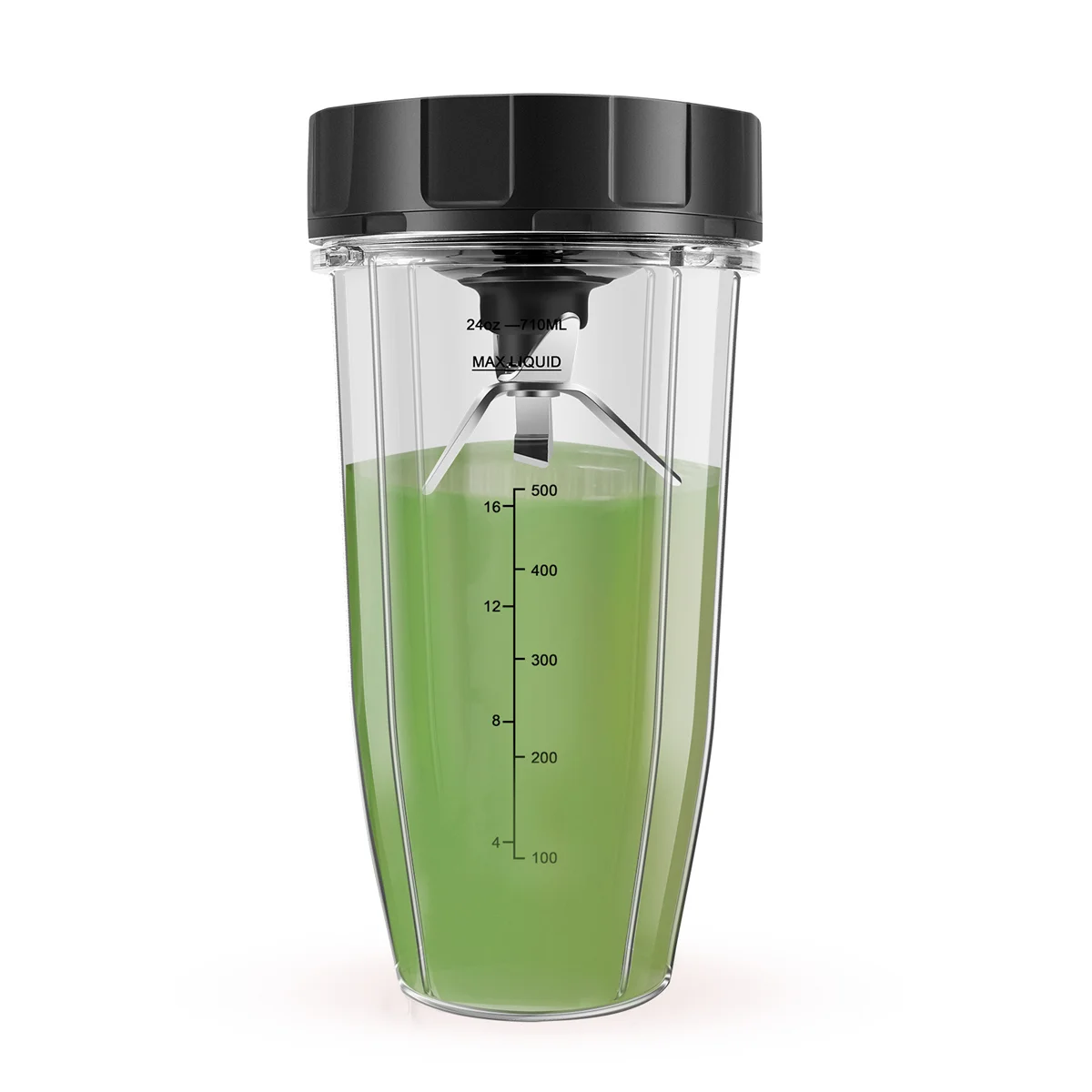 BOFF- قطع غيار خلاط للنينجا، شفرة مستخرج 24 أونصة كوب 7 زعانف، لـ Nutri Ninja Auto IQ BN801 SS101 BL480-30 BL641