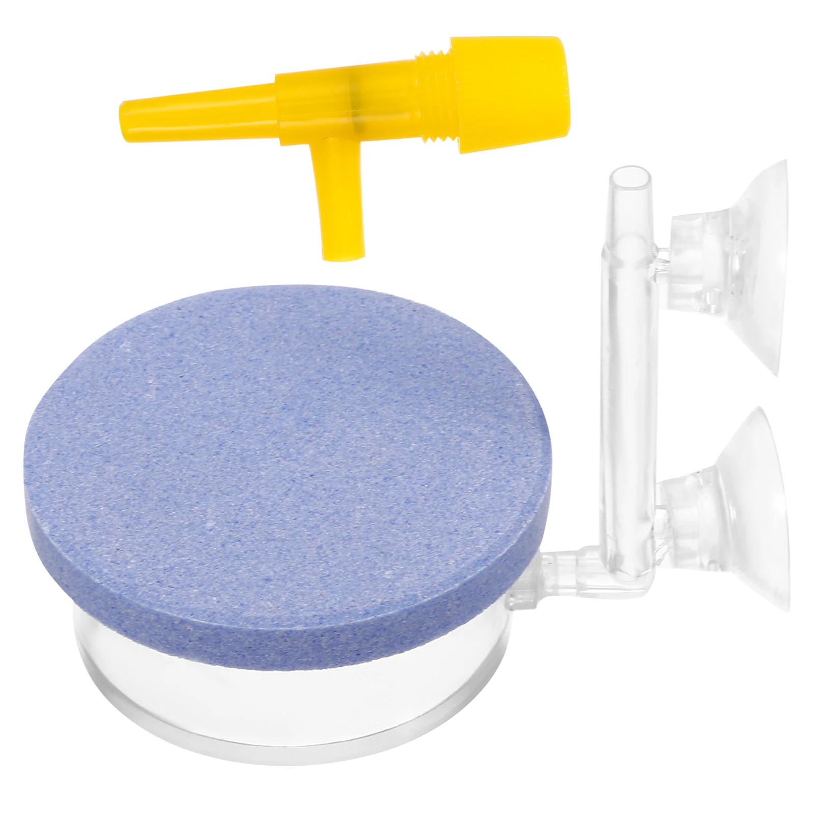 

Blue Acrylic Medium Size Bubble Stone Oxygen Diffuser for Fish Tank Nano Bubbles Aquarium Supply Wear resistant