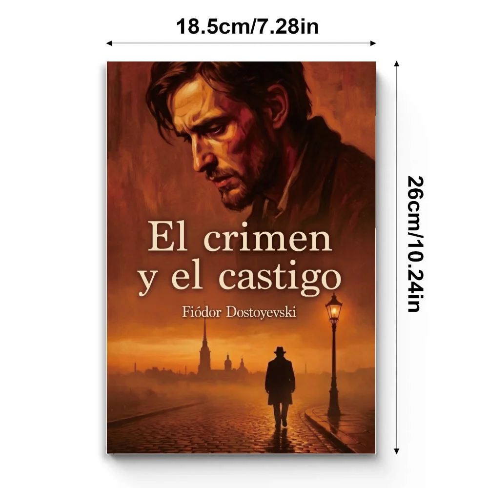 Crimen y Castigo (Edición en español) de Fyodor Dostoevsky — El Crimen y el Castigo, Libro en español, Tapa blanda